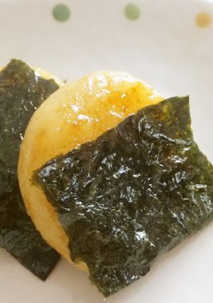 じゃがいもで☆チーズ磯辺もっち餅-レシピのメイン写真