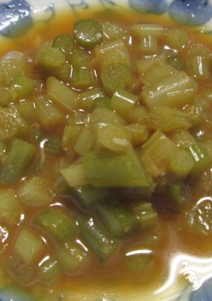 超簡単！フキ醤油わさび＆ふき茶-レシピのメイン写真