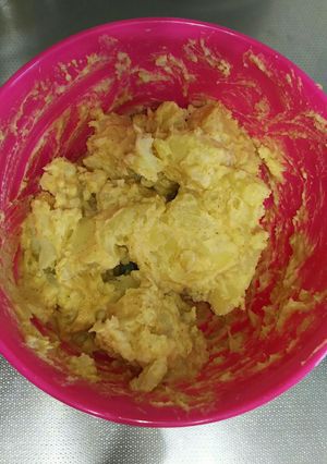 新じゃがの胡麻味噌マヨ和え-レシピのメイン写真