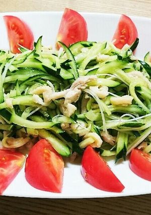 鶏皮の中華和え-レシピのメイン写真