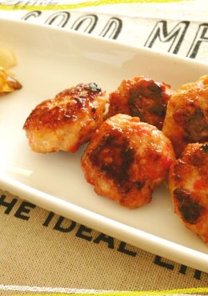 鶏ひき肉と紅しょうがのつくね-レシピのメイン写真