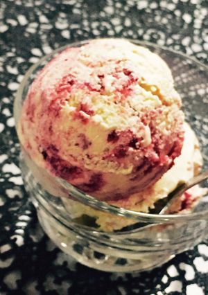 糖質制限◆ストロベリーチーズケーキアイス-レシピのメイン写真