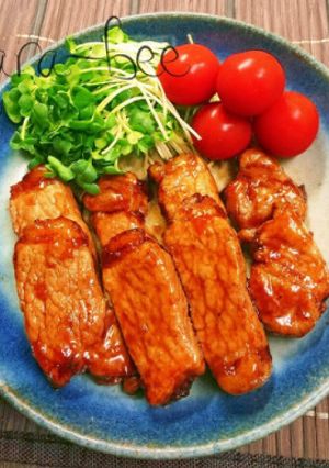 男子が喜ぶ♡お肉やわらかソーストンテキ-レシピのメイン写真