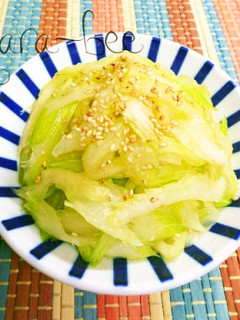 お箸が止まらない♡セロリのゆず胡椒ナムル-レシピのメイン写真