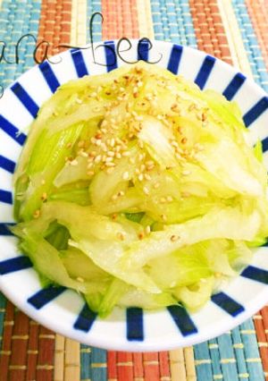 お箸が止まらない♡セロリのゆず胡椒ナムル-レシピのメイン写真
