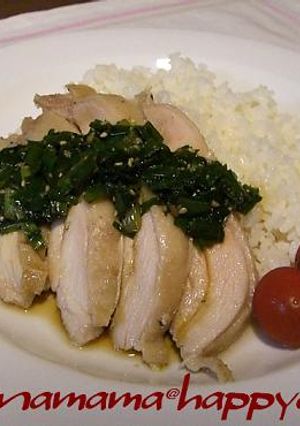 シンガポール風チキンライス-レシピのメイン写真