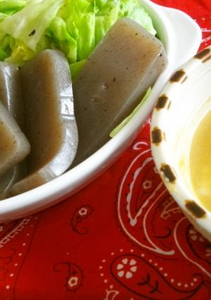 コンニャク・キャベツ　酢味噌-レシピのメイン写真