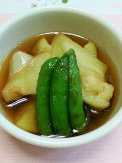 白なすの揚げ浸し(普通の茄子でもOK!)-レシピのメイン写真