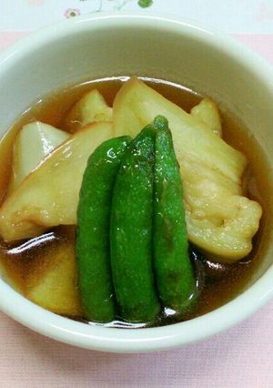 白なすの揚げ浸し(普通の茄子でもOK！)-レシピのメイン写真