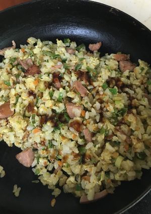 しょうゆが香ばしい♪パラパラチャーハン-レシピのメイン写真