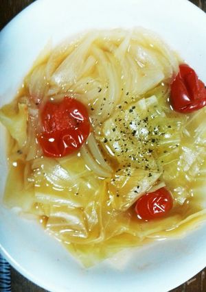 レンジで簡単コンソメスープ♪-レシピのメイン写真