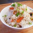 簡単エリンギ人参シーチキンの炊き込みご飯