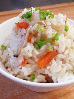 簡単エリンギ人参シーチキンの炊き込みご飯-レシピのメイン写真