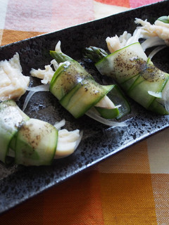 ヘルシー♪サラダチキンのおつまみ☆-レシピのメイン写真