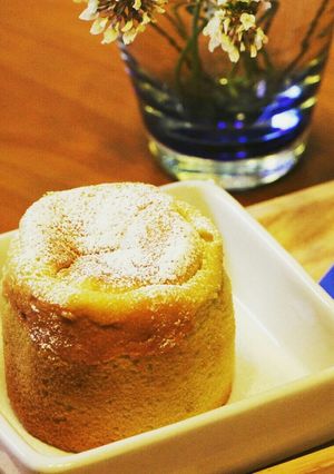 ミキサーで簡単！サツマイモのスフレケーキ-レシピのメイン写真