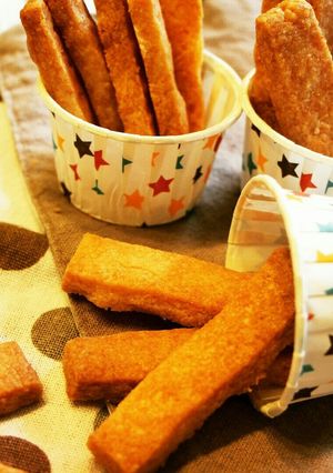 簡単！ココナッツオイルで♪チーズクッキー-レシピのメイン写真