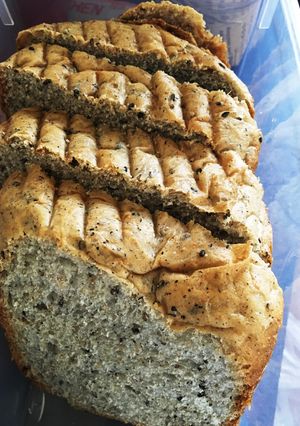 ごま食パン(覚書)-レシピのメイン写真