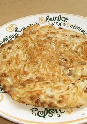 ひっぱり　お好みガレット風-レシピのメイン写真