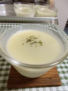 緑茶(煎茶)の簡単ムース風デザート♡-レシピのメイン写真