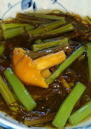夏に食べたくなる山菜ともずくの酢の物❗-レシピのメイン写真