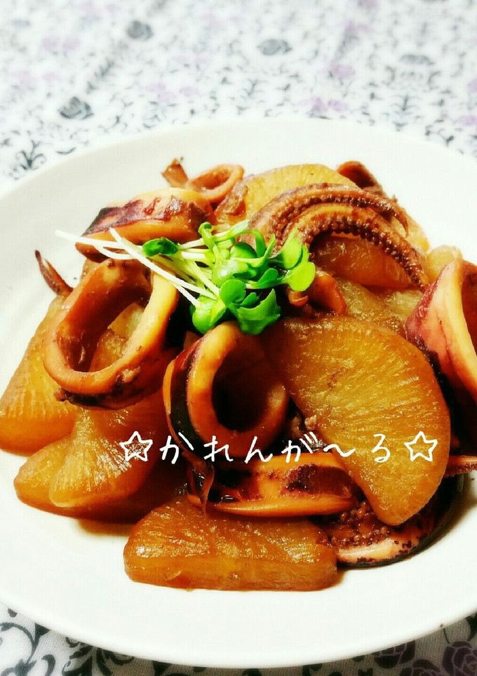 圧力鍋で☆大根といかの煮物☆-レシピのメイン写真