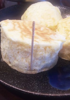 ふわふわ スフレパンケーキ HM-レシピのメイン写真