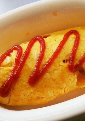 目指せきれいなオムライス！（自分用）-レシピのメイン写真
