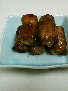 ご飯がススム☆肉巻き竹輪-レシピのメイン写真