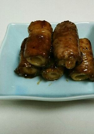 ご飯がススム☆肉巻き竹輪-レシピのメイン写真