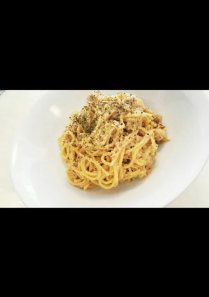 豆乳海鮮パスタ-レシピのメイン写真