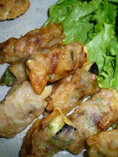 なすと大葉の豚肉巻き天ぷら-レシピのメイン写真
