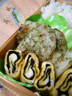 お弁当に○かまぼこのいそべ焼き-レシピのメイン写真