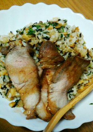 ひじきとほうれん草のパラパラチャーハン-レシピのメイン写真