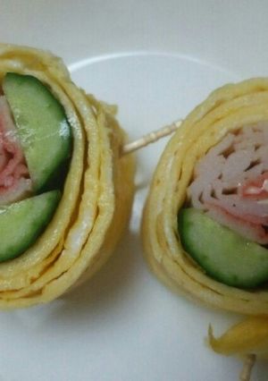 お弁当に☆薄焼き卵でお花♪-レシピのメイン写真