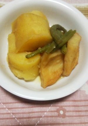 じゃがいもと天ぷらの炊いたん-レシピのメイン写真