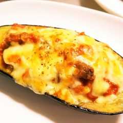 รูปของ 米茄子のミートチーズ焼き