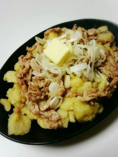 こっくり甘旨☆じゃが豚のみそバター炒め-レシピのメイン写真