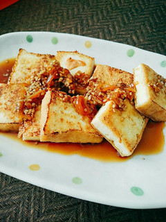 厚揚げ◎酢醤油かけ-レシピのメイン写真