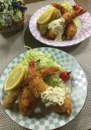 海老とアスパラのミックスフライ♡-レシピのメイン写真