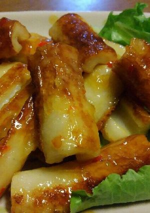 ちくわのスイートチリソース✴-レシピのメイン写真