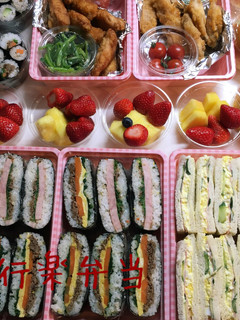 行楽弁当〜大人用おにぎらず・細巻き子供用-レシピのメイン写真