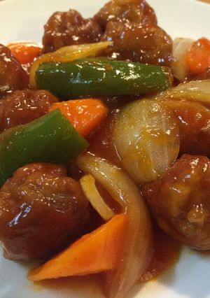 フライパンひとつで♪豚こまぎれの簡単酢豚-レシピのメイン写真