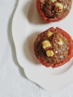 簡単おしゃれ♪トマトファルシ-レシピのメイン写真