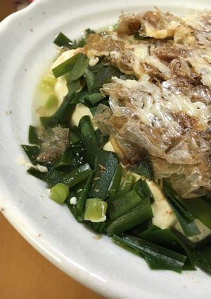 にら豆腐-レシピのメイン写真