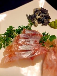 石鯛のお刺身、皮ポン酢和え-レシピのメイン写真