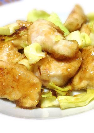 さっぱり簡単！！鶏肉のポン酢炒め！！-レシピのメイン写真