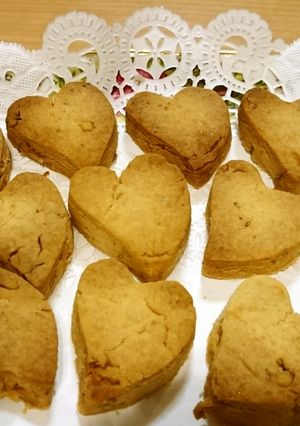 サクサク米粉のクッキー（クルミ入り）-レシピのメイン写真