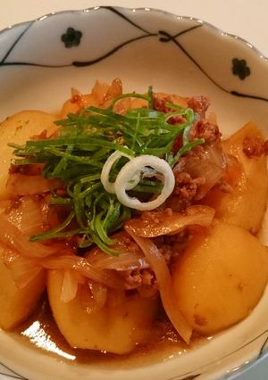 簡単!じゃがいものそぼろ煮-レシピのメイン写真