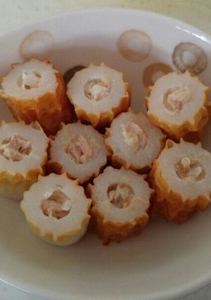 お弁当に☆竹輪ツナマヨ(玉ねぎ入り)-レシピのメイン写真
