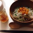 料亭やまさ すっぽんの胎卵 の春の七草粥